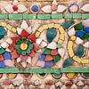 Porseleinen versiering op tempel Wat Arun van Barbara Brolsma