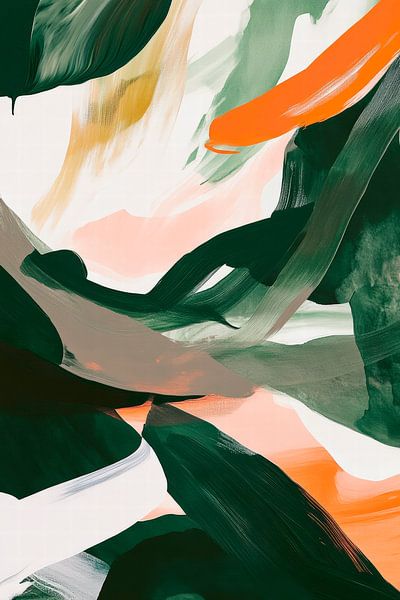 Abstrakte Farbkomposition – Natur inspiriert von Poster Art Shop