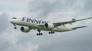 Finnair Airbus A350-900 Passagierflugzeug.