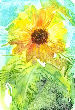 Sonnenblumenschönheit von Karen Kaspar