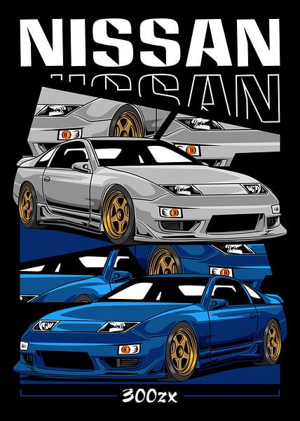 Nissan 300ZX JDM Auto von Adam Khabibi