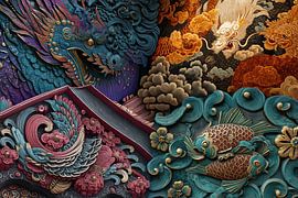 3D Japan abstrakte Kunst von Egon Zitter