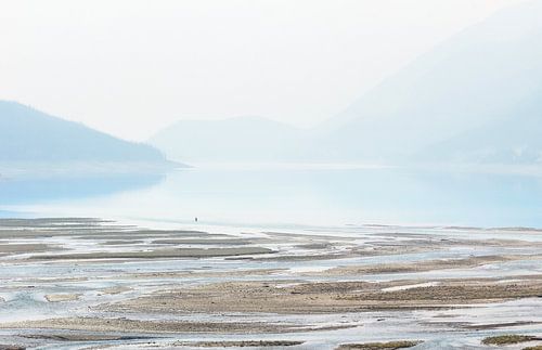 Fischen auf dem Medizinischen See Kanada