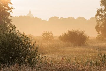 Uitkijkend op de Basiliek van Oudenbosch van Nature Laurie Fotografie