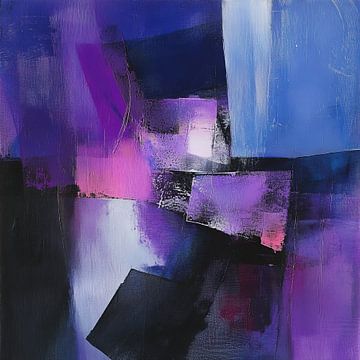 Midnight Geometry by ARTEO Paintings