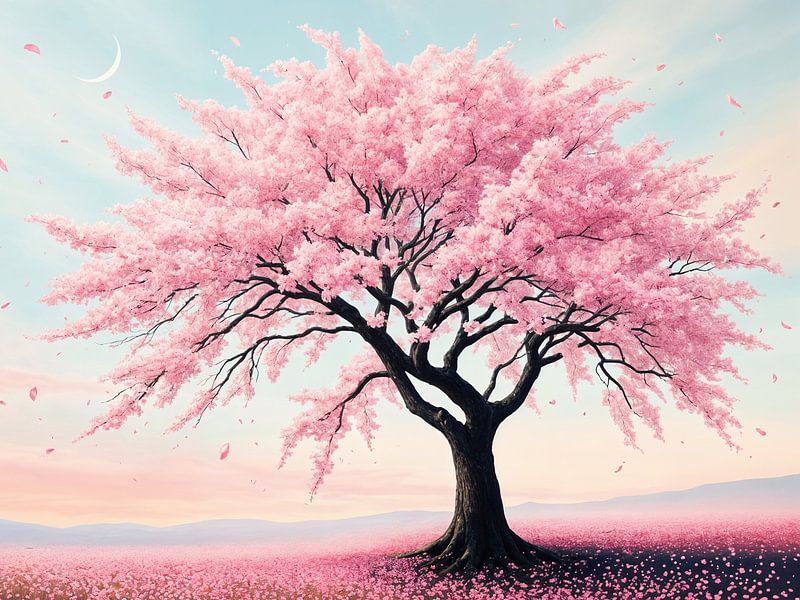 Pink Blossom Spring by Rizal Azhari