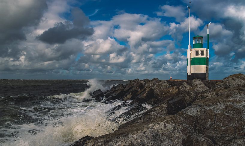 Leuchtturm Ijmuiden von MdBfotos