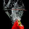 Red bell pepper by Tom Smit