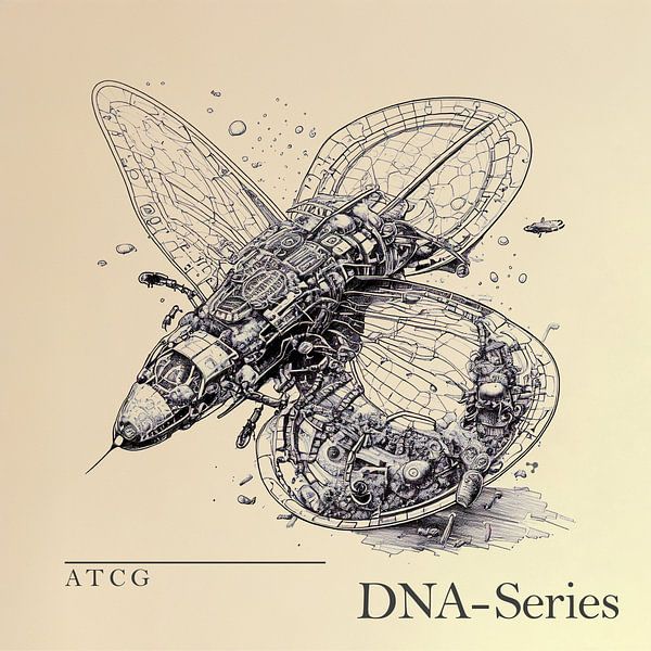 DNA-Series ATCG par Günter Puschmann