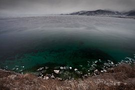 cold landscape on Lake Baikal by Michael Semenov