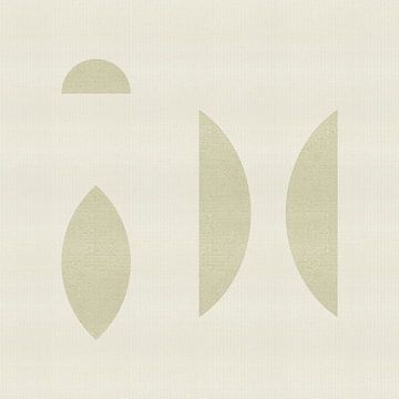 Retro-Papiergeometrie II von Dina Dankers