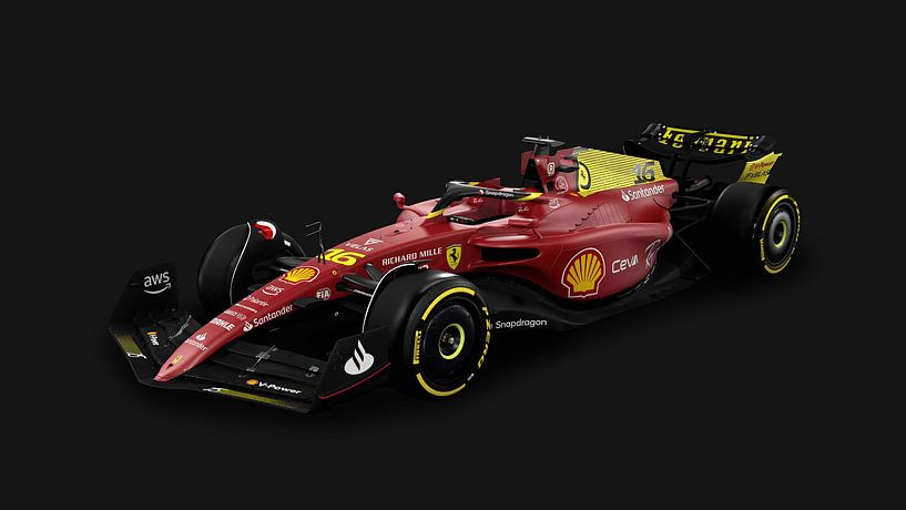 2022 Ferrari F1-75 by Hanzo Hasashi