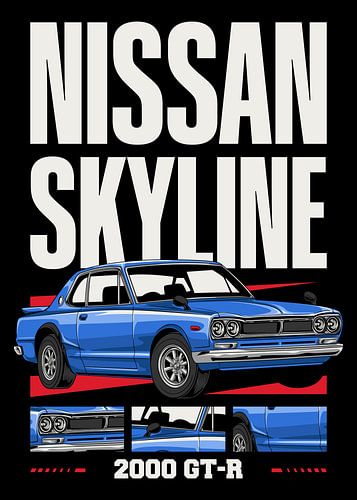 Nissan Skyline 2000 GTR JDM auto