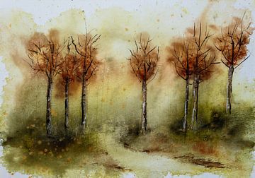 Aquarel part 67 van Tania Perneel