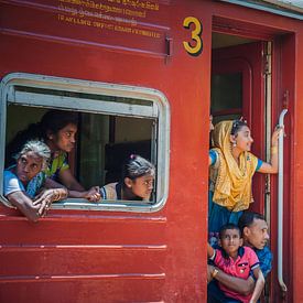 Sri Lanka train ride by Reisverslaafd