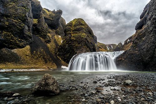 Stjórnarfoss waterval