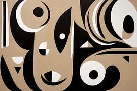 Wirbelnde Abstraktion von Art & Soul Creations