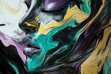 Colours of the soul - Portrait dream by Poster Art Shop