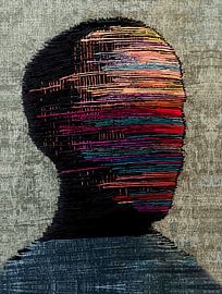 Spectre émotionnel - Vibrant Thread Art