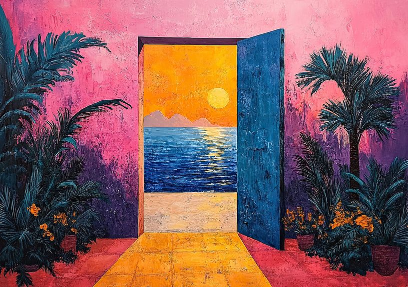 Matisse inspires Open Door Meer by Niklas Maximilian