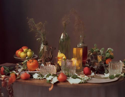 Stilleven op een tafel