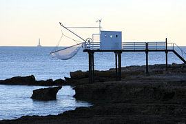 Carrelet – Charente-Maritime – Frankreich von Albert Videt Jensen
