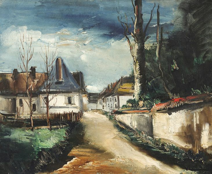 Village Street, Maurice de Vlaminck by All the Masters