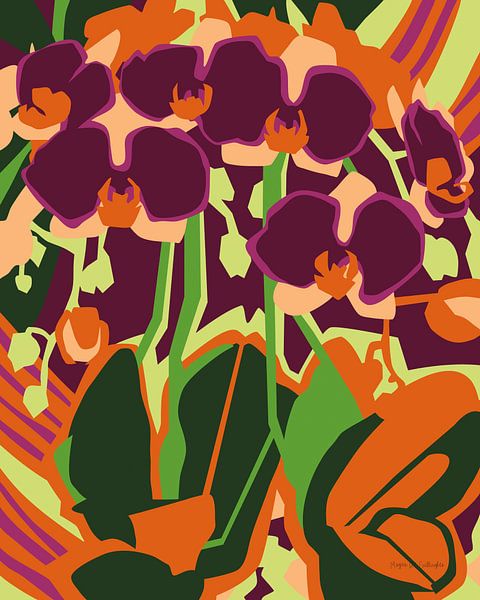 Orchids, Megan Gallagher by Wild Apple
