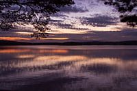 Zonsondergang Zweden 1