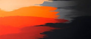 Play of colours in the abstract by Poster Art Shop