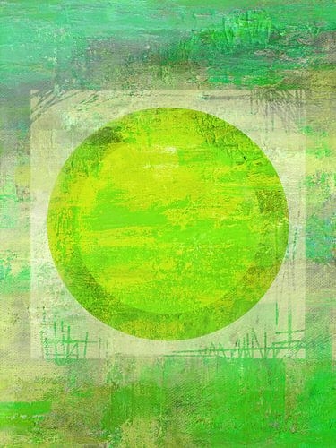 Droom - Cirkel groen Lichtgroen