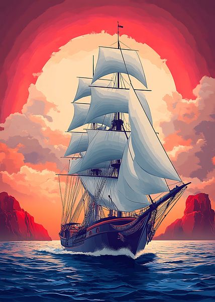 Segelboot von Lae