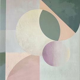 Abstract painting by Poster Art Shop