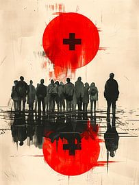 Personnes en attente de soins médicaux sur Luc V. de Zeeuw