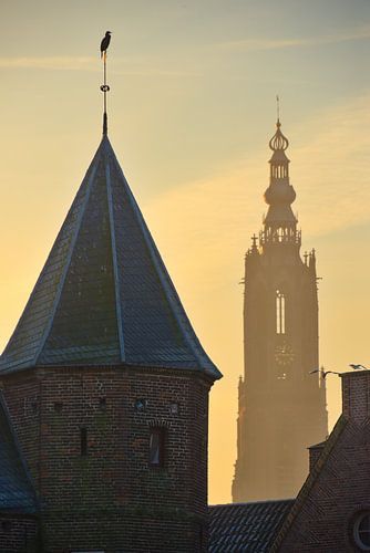 Sunrise Amersfoort on Our Lady and Couple Gate