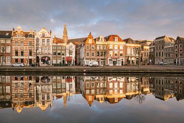 Sunrise at the river Spaarne
