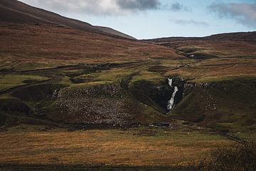 Waterfall at the Fairy Glen, Isle of Skye by Paul van Putten