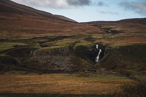 Waterfall at the Fairy Glen, Isle of Skye