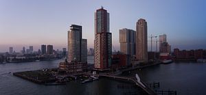 Rotterdam van uit de lucht van Fulltime Travels