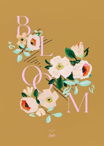 ‘Bloom’ | Flowers ochre