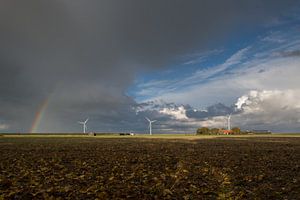Regenschauer im Anmarsch