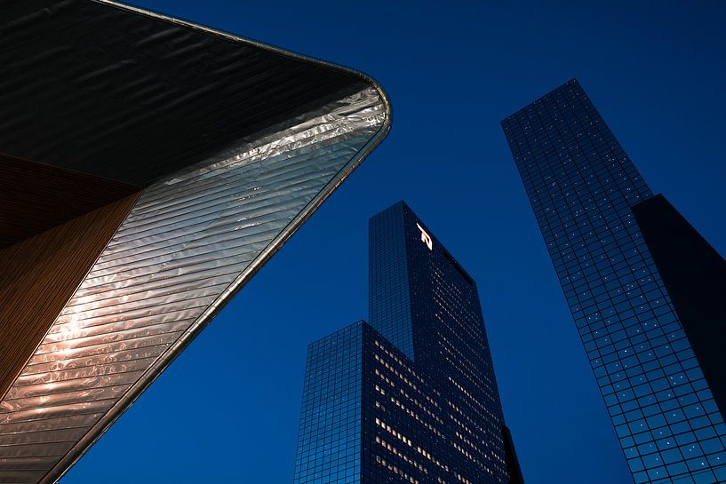 Rotterdam Centraal et Delftse Poort par Martijn Smeets