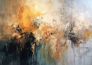 Tons de terre Abstrait