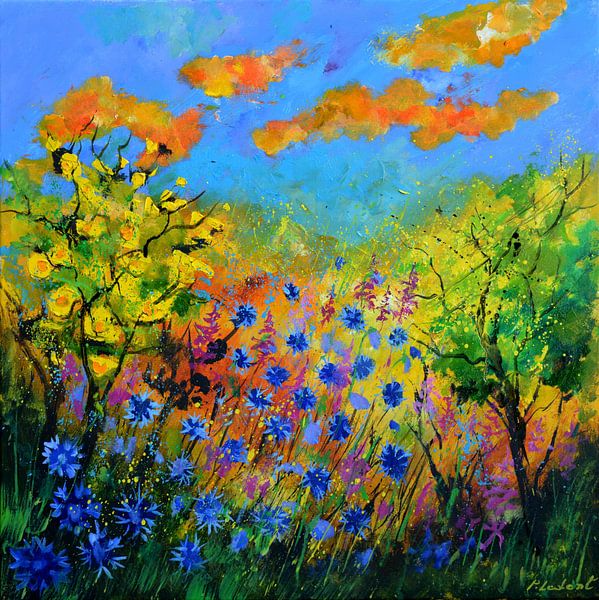 Zomerbloemen van pol ledent