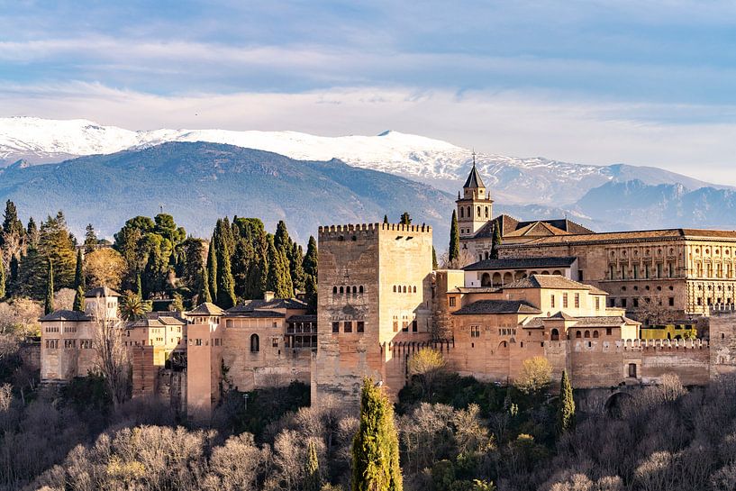 Alhambra Granada by Peter Schickert