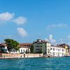 Uitzicht op historische gebouwen in Venetië, Italië van Rico Ködder