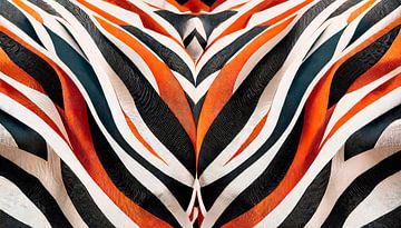 Fabric with colours and patterns by Mustafa Kurnaz