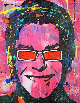Elton JOHN Zonnebril van Kathleen Artist Fine Art