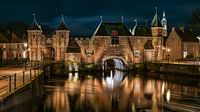 Amersfoort Drehmoment Tor Nacht Foto
