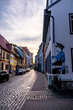 Spaziergang an einen kalten Wintertag durch die Landeshauptstadt von Thüringen - Erfurt - Deutschland von Oliver Hlavaty